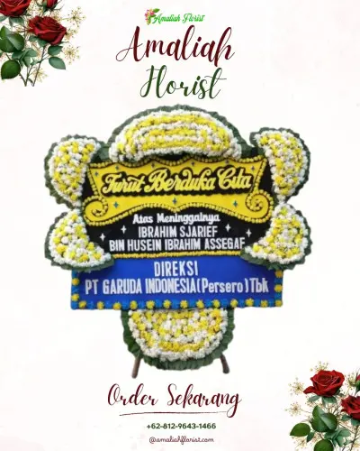 Papan Bunga Duka di Nambo Jaya